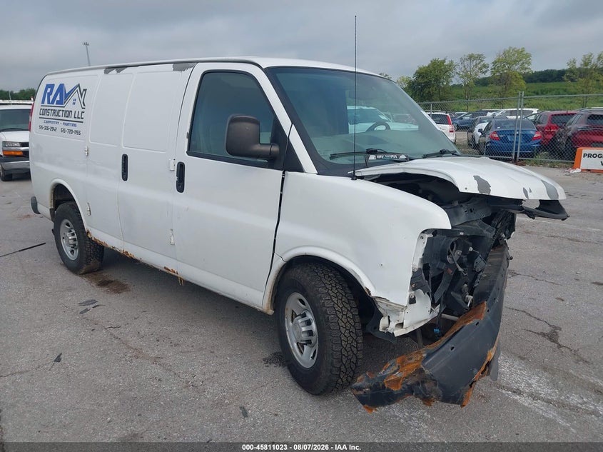 2010 CHEVROLET EXPRESS 2500 WORK VAN | 1GCZGFDA7A1160705 | UPCARS