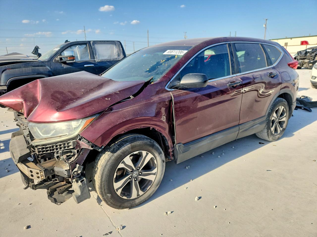 2017 HONDA CRV LX | 7FARW5H38HE012240 | UPCARS