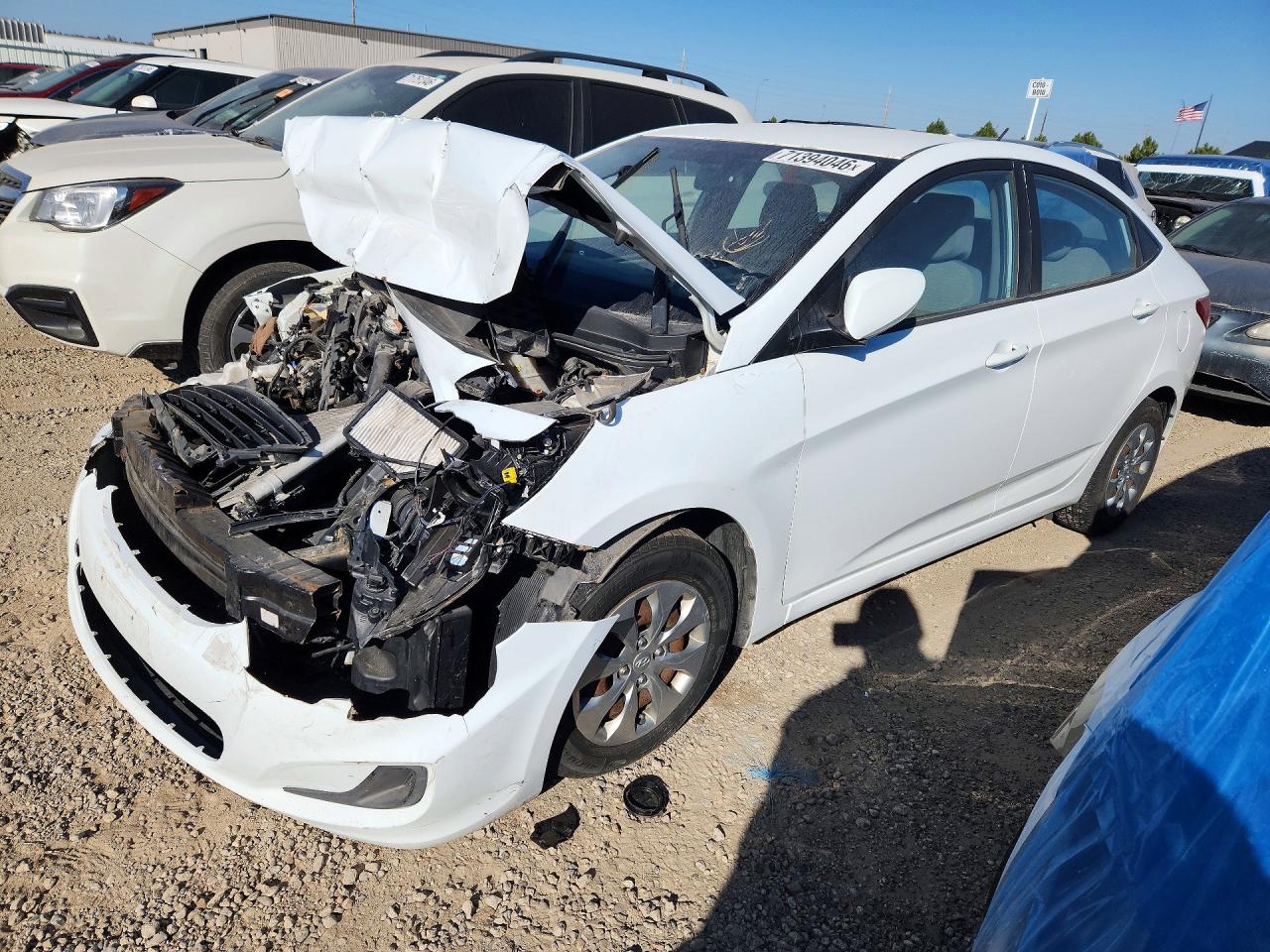 2017 HYUNDAI ACCENT SE | KMHCT4AE6HU221379 | UPCARS