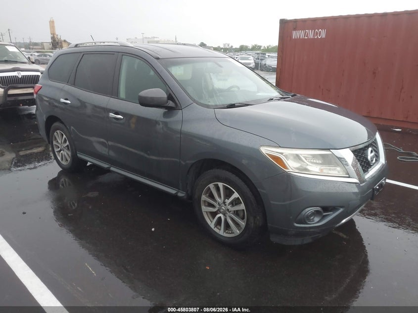 2013 NISSAN PATHFINDER SV | 5N1AR2MM7DC625143 | UPCARS