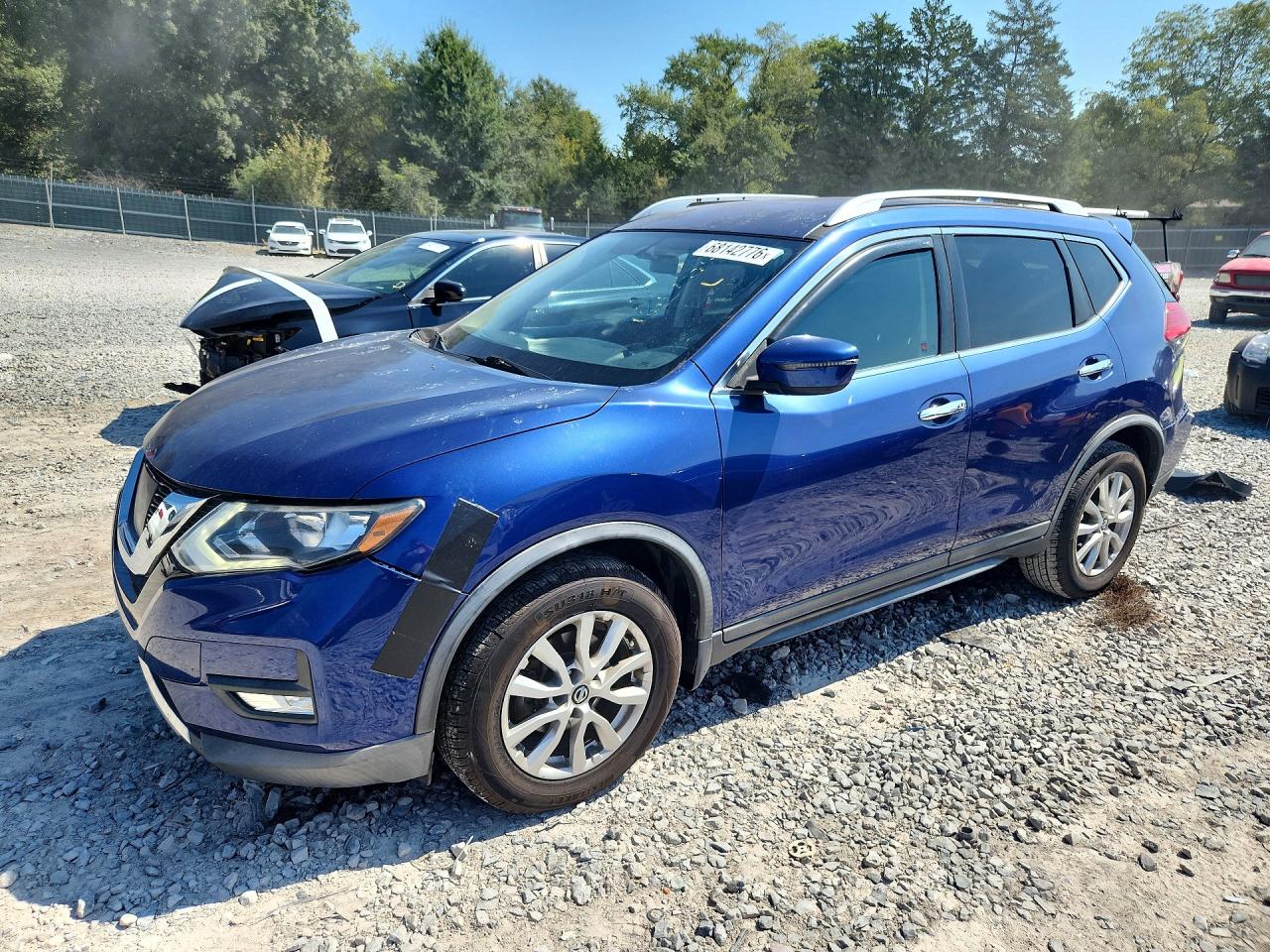 2017 NISSAN ROGUE SV | KNMAT2MT8HP598353 | UPCARS
