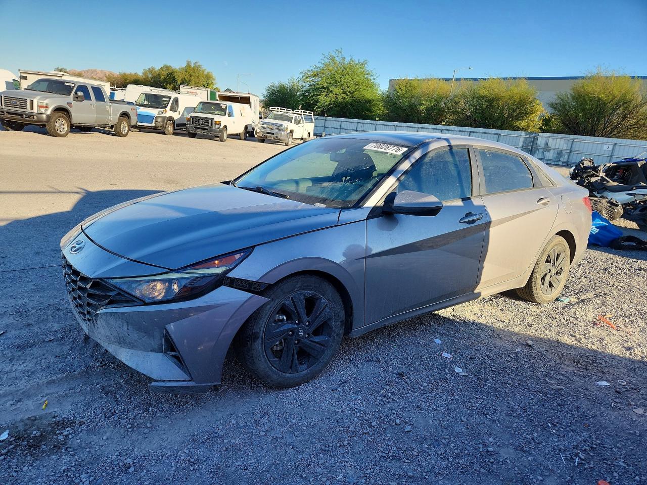 2023 HYUNDAI ELANTRA BLUE | KMHLM4AJ0PU044711 | UPCARS