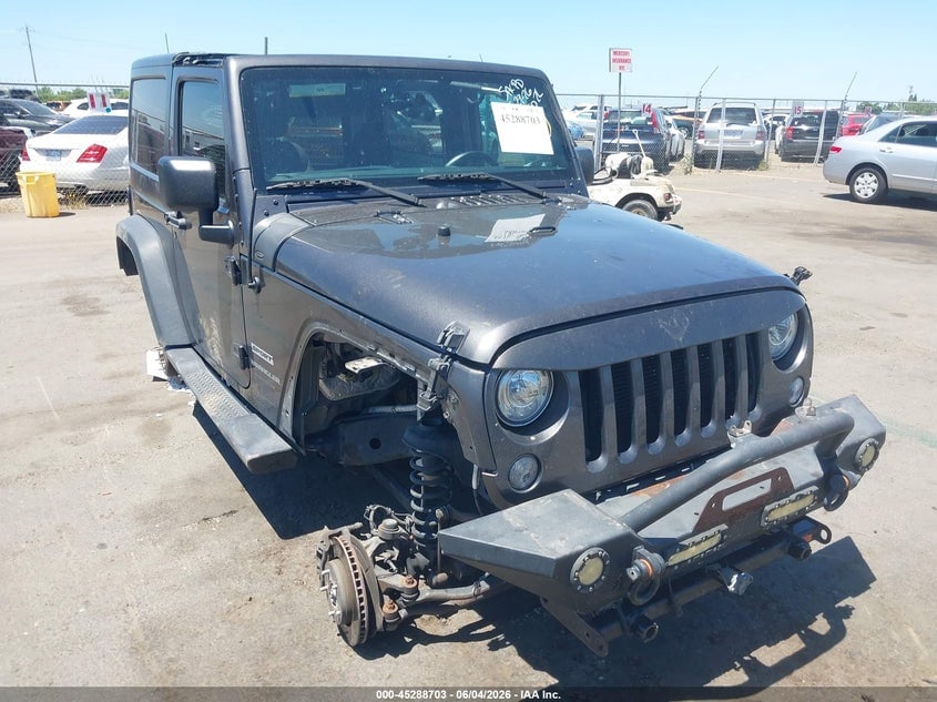 2017 JEEP WRANGLER SPORT 4X4 | 1C4AJWAG2HL654864 | UPCARS