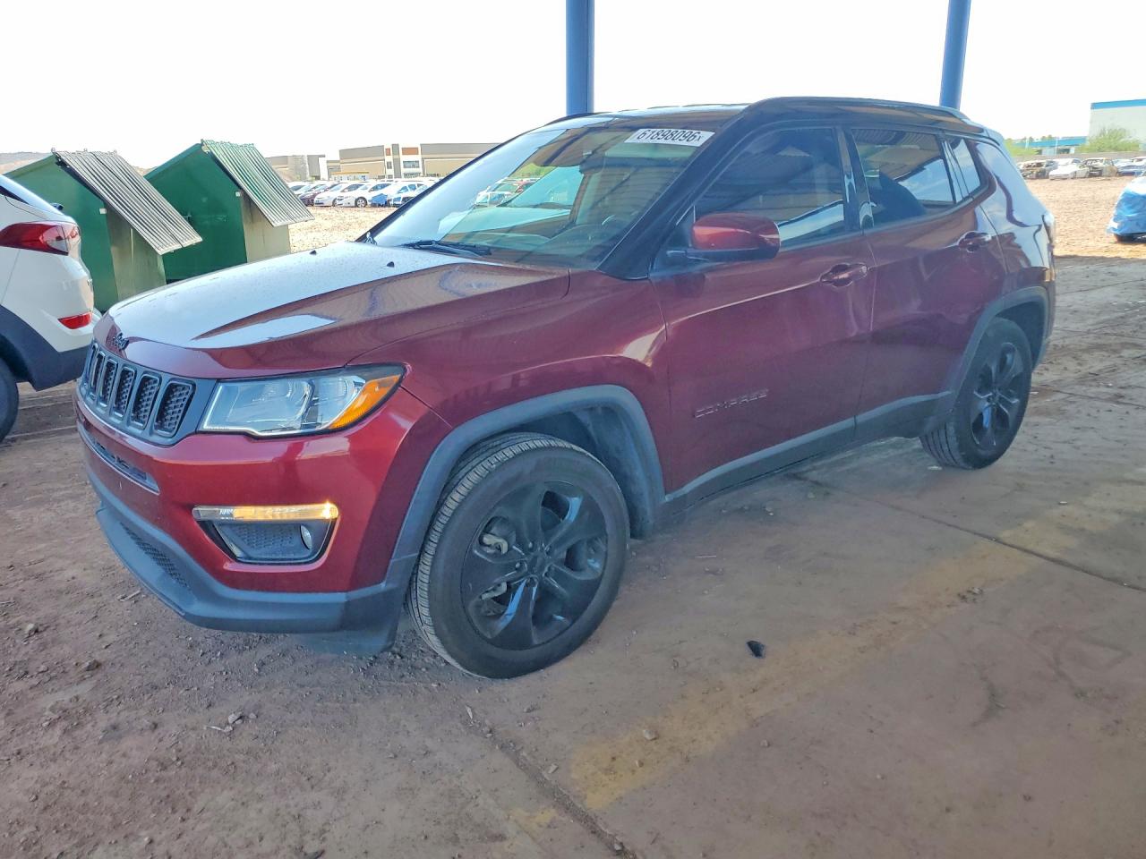 2021 JEEP COMPASS LATITUDE | 3C4NJCBB5MT567557 | UPCARS