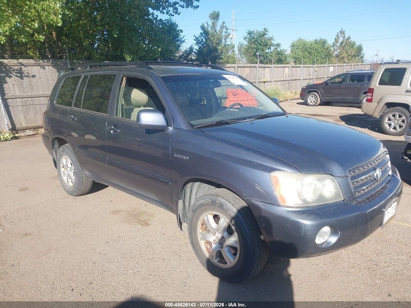 2003 TOYOTA HIGHLANDER LIMITED V6 | JTEHF21A730100813 | UPCARS