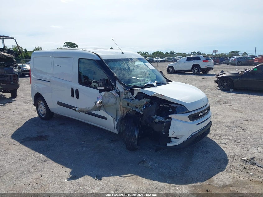2022 RAM PROMASTER CITY CARGO VAN | ZFBHRFAB9N6Y44640 | UPCARS