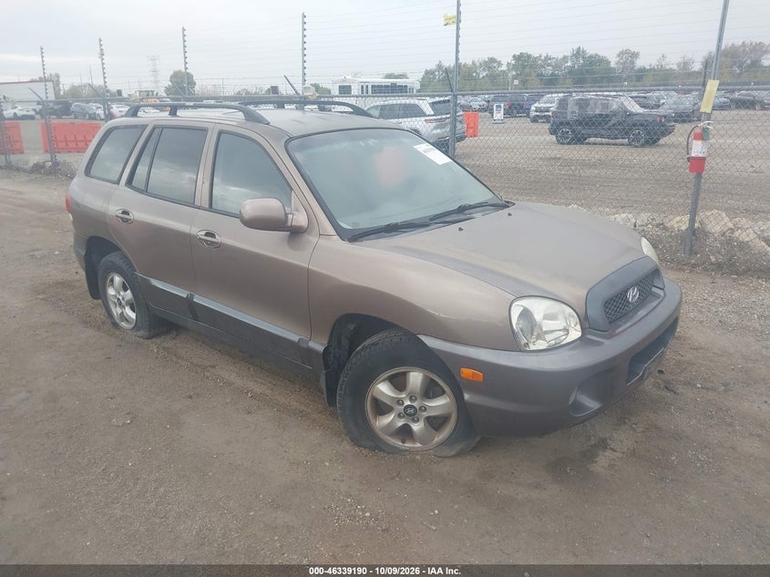 2005 HYUNDAI SANTA FE GLS/LX | KM8SC13E35U893953 | UPCARS