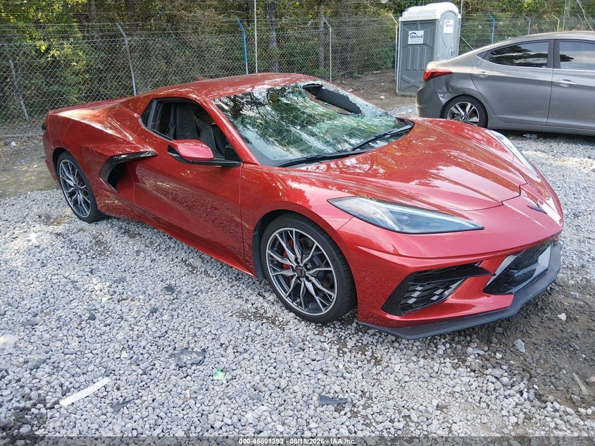 2026 CHEVROLET CORVETTE STINGRAY , 1LT, RWD | 1G1YA3D48T5100958 | UPCARS