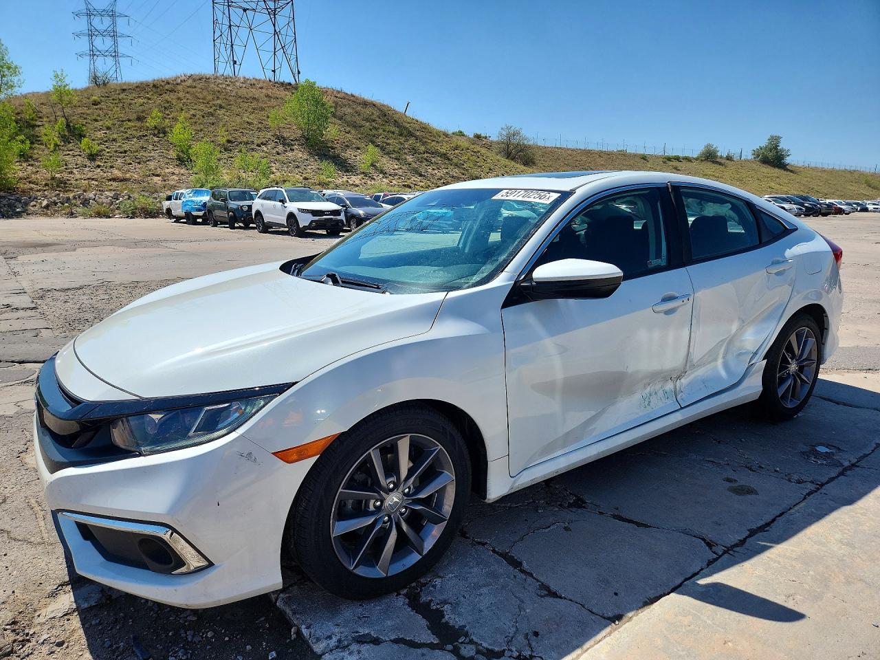 2020 HONDA CIVIC EX | 19XFC1F33LE220513 | UPCARS