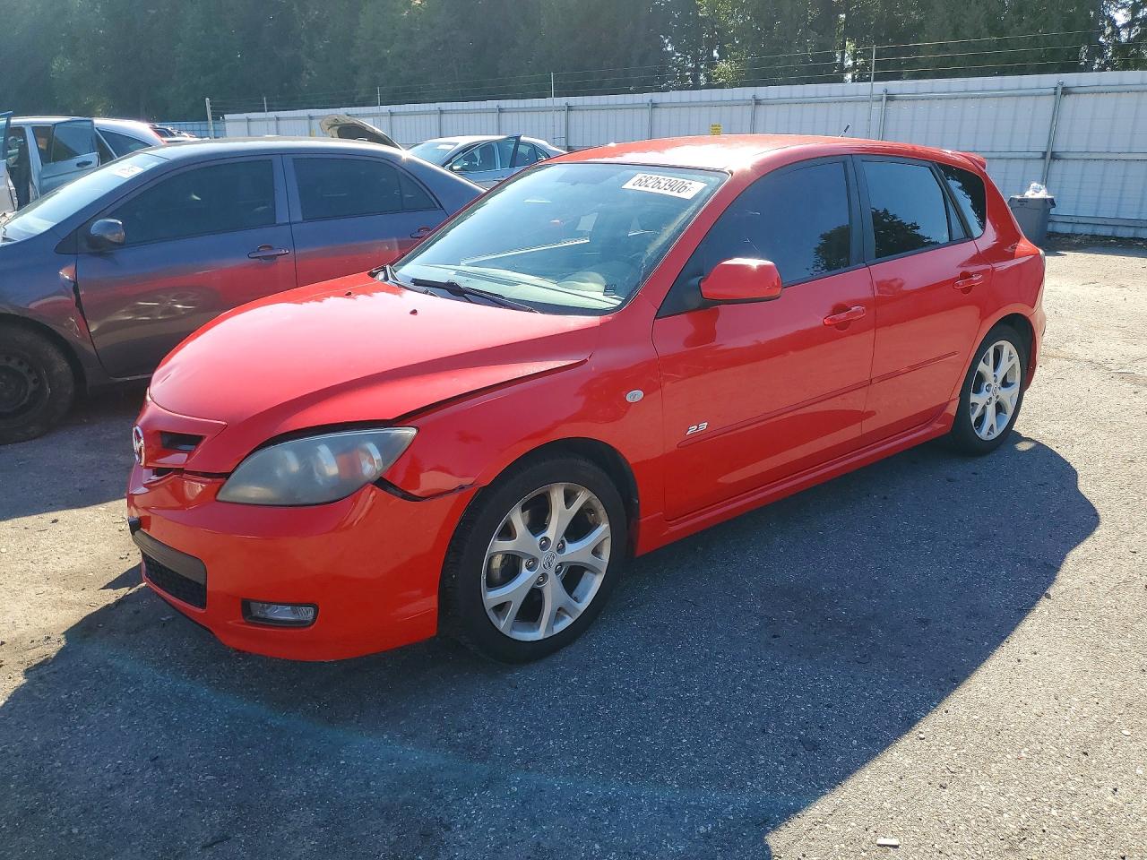 2008 MAZDA MAZDA3 HATCHBACK | JM1BK343281868368 | UPCARS