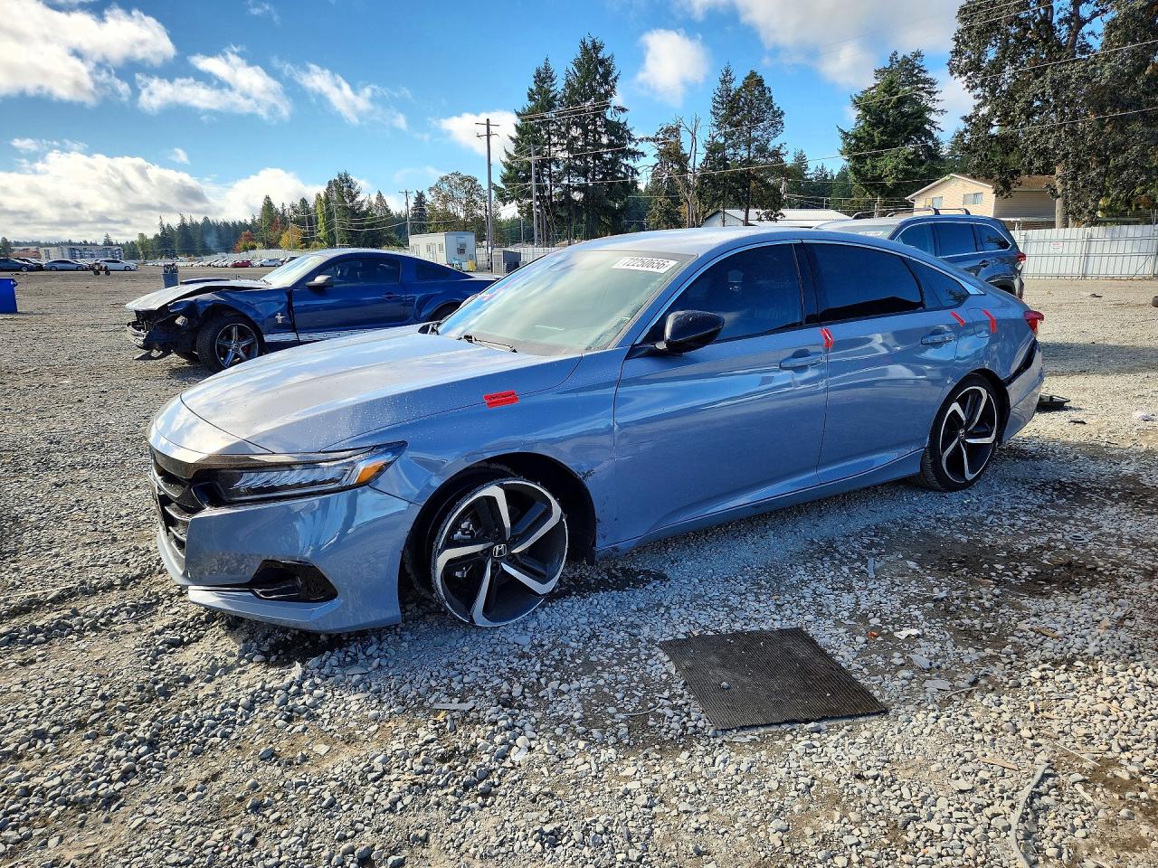 2022 HONDA ACCORD SPORT SE | 1HGCV1F48NA045124 | UPCARS