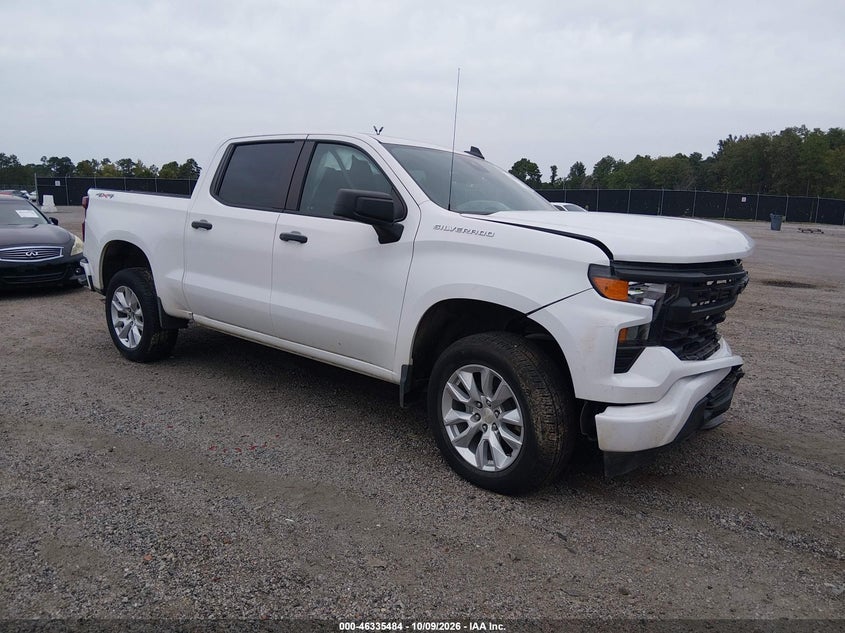 2024 CHEVROLET SILVERADO 1500 4WD  SHORT BED CUSTOM | 1GCPDBEK1RZ182504 | UPCARS
