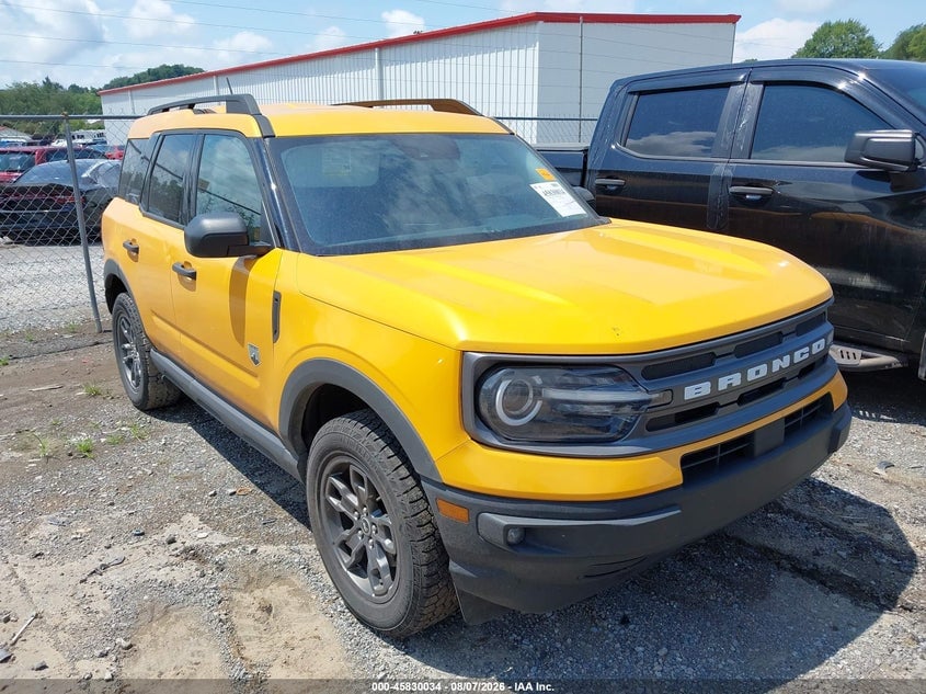 2022 FORD BRONCO SPORT BIG BEND | 3FMCR9B64NRE35549 | UPCARS