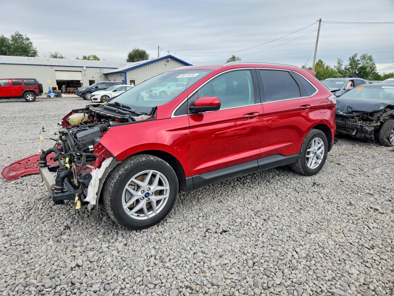 2021 FORD EDGE SEL | 2FMPK4J91MBA32548 | UPCARS