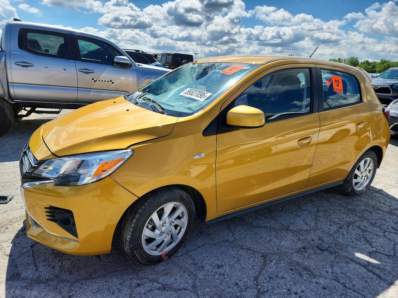 2024 MITSUBISHI MIRAG ES | ML32AUHJ0RH037982 | UPCARS