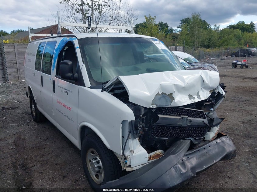 2011 CHEVROLET EXPRESS 3500 WORK VAN | 1GCZGTCA6B1121217 | UPCARS
