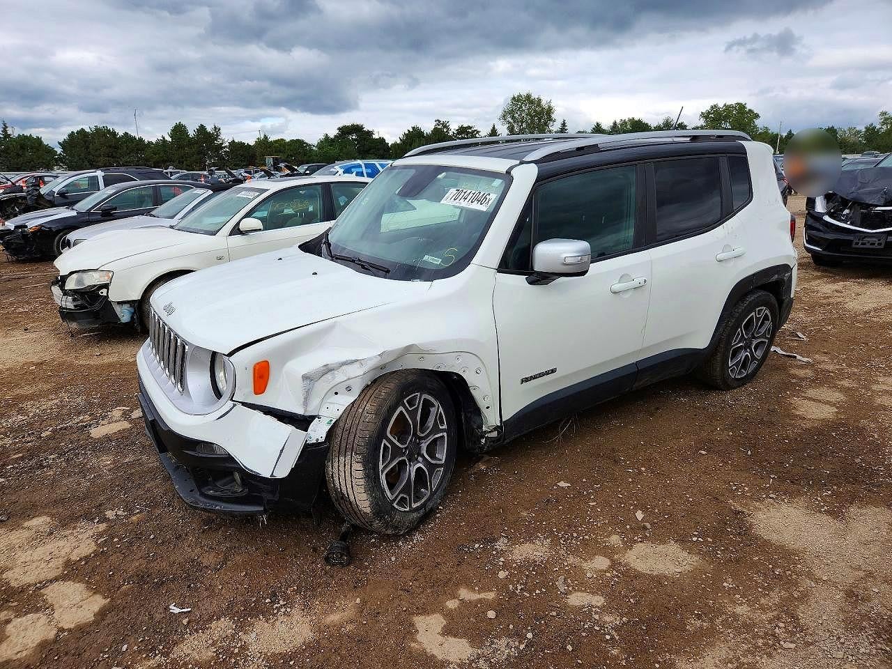 2017 JEEP RENEGADE LIMITED | ZACCJADB3HPF19481 | UPCARS