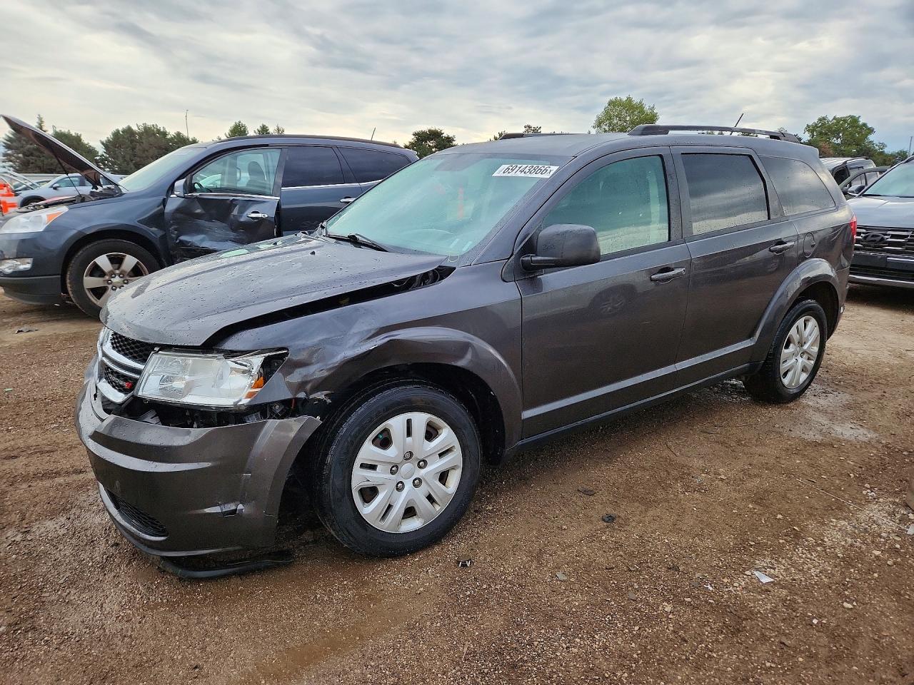 2017 DODGE JOURNEY SE | 3C4PDCAB4HT587029 | UPCARS
