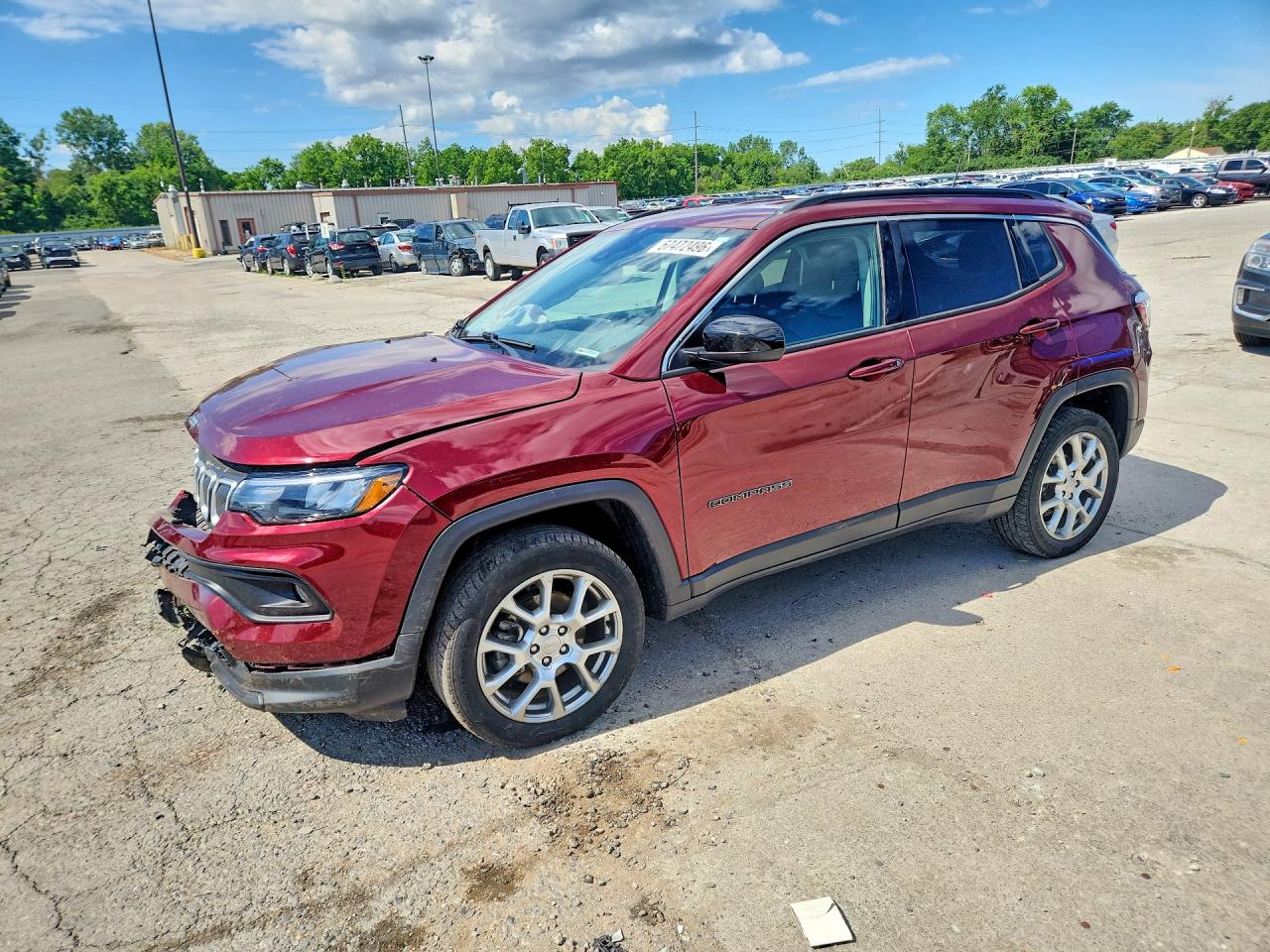 2022 JEEP COMPASS LATITUDE LUX | 3C4NJDFB9NT141226 | UPCARS