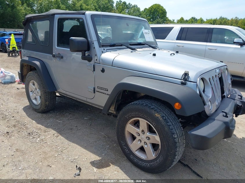 2015 JEEP WRANGLER SPORT | 1C4AJWAGXFL506961 | UPCARS