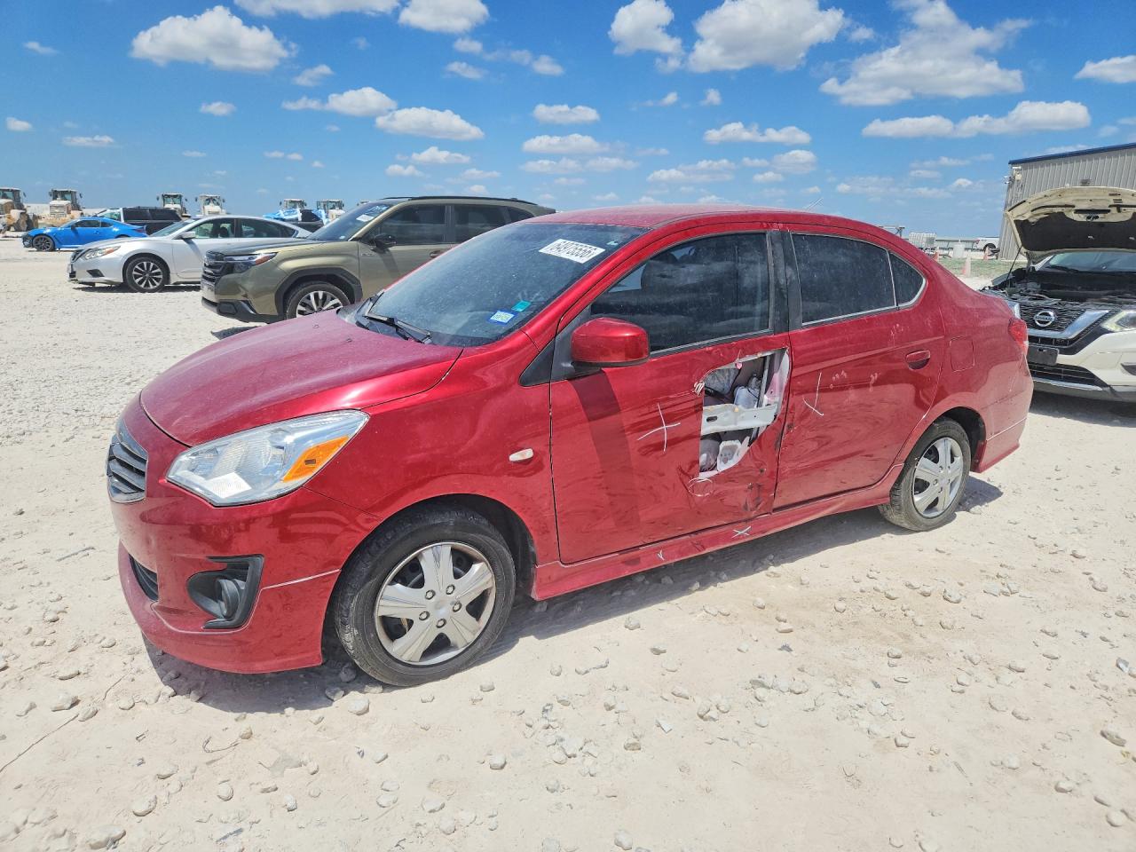 2019 MITSUBISHI MIRAGE G4 ES | ML32F3FJ3KHF17456 | UPCARS