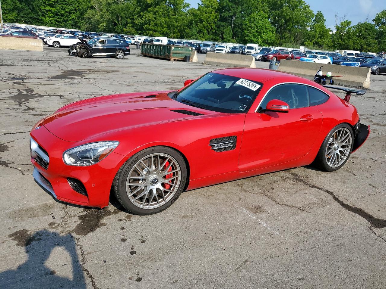 2016 MERCEDES-BENZ GT-CLAS S | WDDYJ7JA3GA008717 | UPCARS
