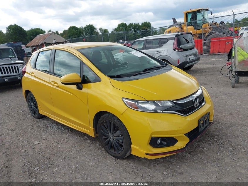 2018 HONDA FIT SPORT | 3HGGK5G62JM704622 | UPCARS
