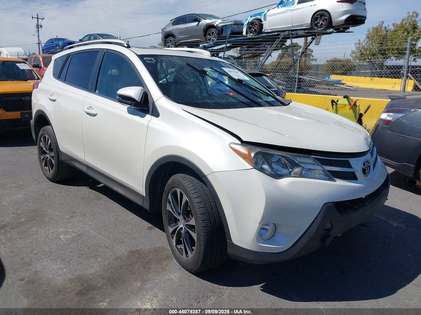 2015 TOYOTA RAV4 LIMITED | 2T3DFREV4FW348817 | UPCARS