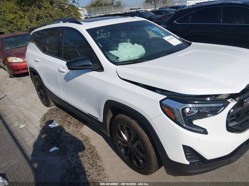 2021 GMC TERRAIN FWD SLE | 3GKALMEV6ML375833 | UPCARS