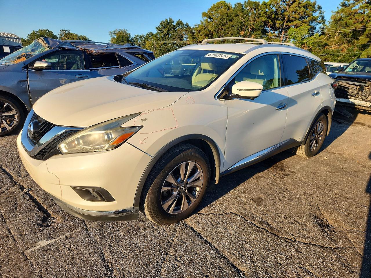 2017 NISSAN MURANO SL | 5N1AZ2MG6HN160276 | UPCARS