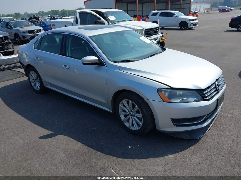 2013 VOLKSWAGEN PASSAT 2.5L SEL | 1VWCH7A35DC022763 | UPCARS