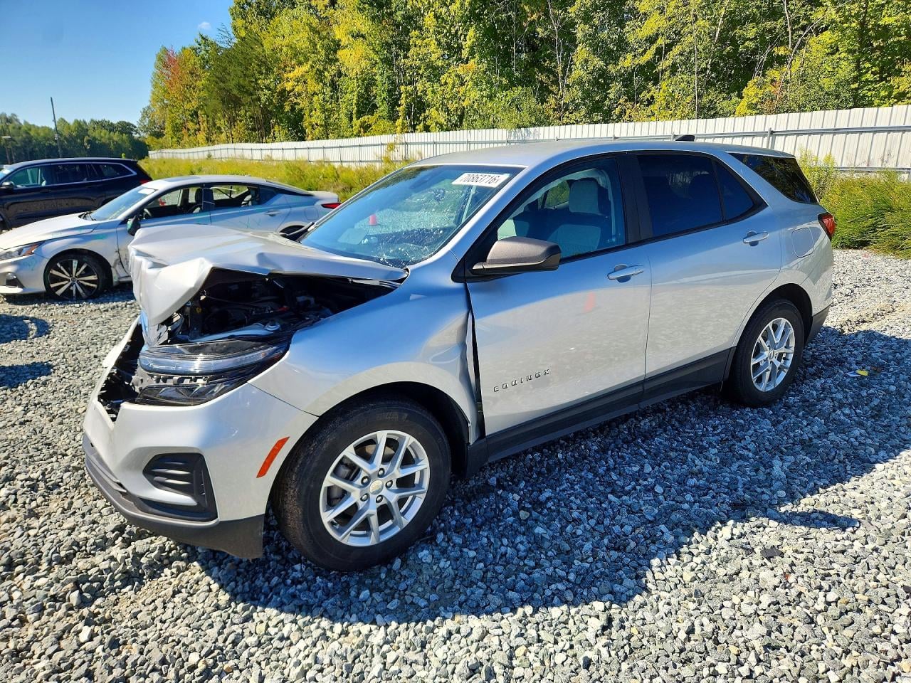 2022 CHEVROLET EQUINOX LS | 3GNAXHEV9NS113956 | UPCARS