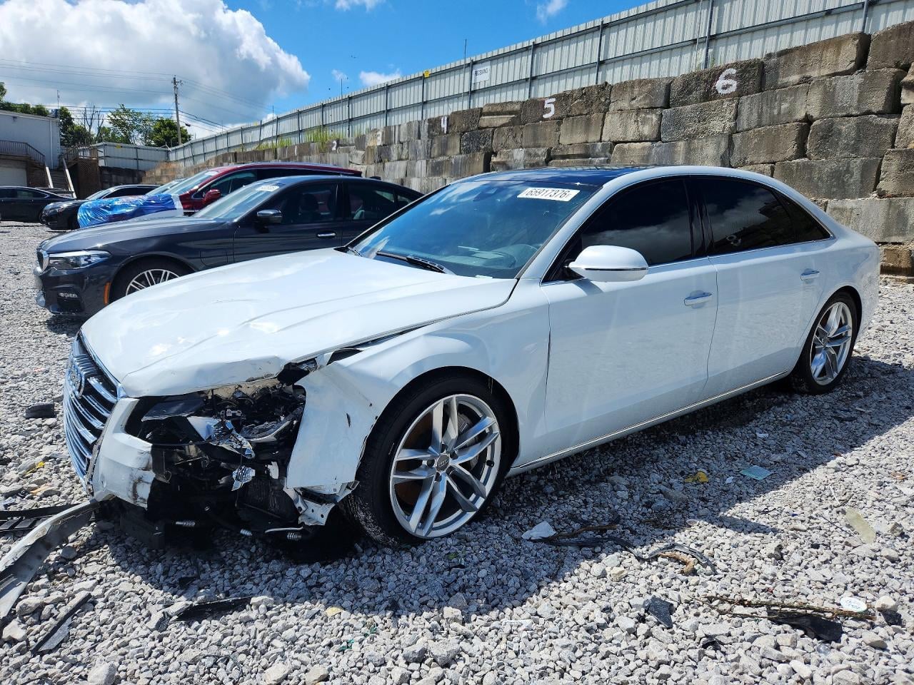 2015 AUDI A8 L QUATTRO | WAU32AFD1FN005871 | UPCARS