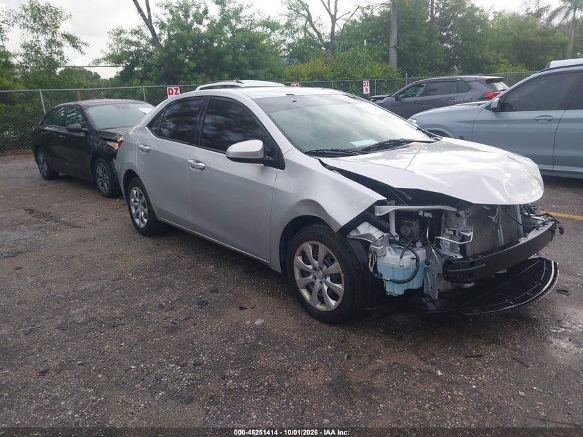 2016 TOYOTA COROLLA LE | 2T1BURHE8GC608799 | UPCARS