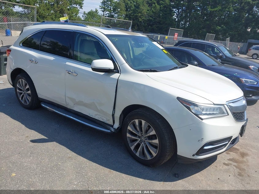 2014 ACURA MDX TECHNOLOGY PACKAGE | 5FRYD4H48EB027699 | UPCARS