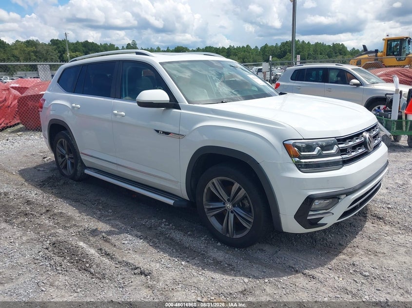 2019 VOLKSWAGEN ATLAS 3.6L V6 SEL R-LINE | 1V2SR2CA2KC596212 | UPCARS