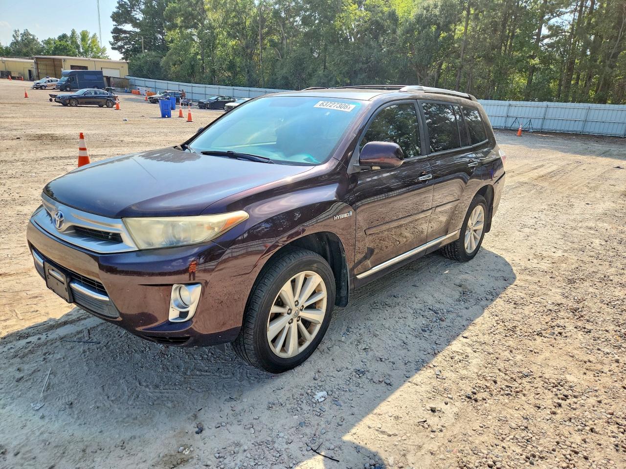 2012 TOYOTA HIGHLANDER HYBRID LIMITED | JTEDC3EH0C2008645 | UPCARS