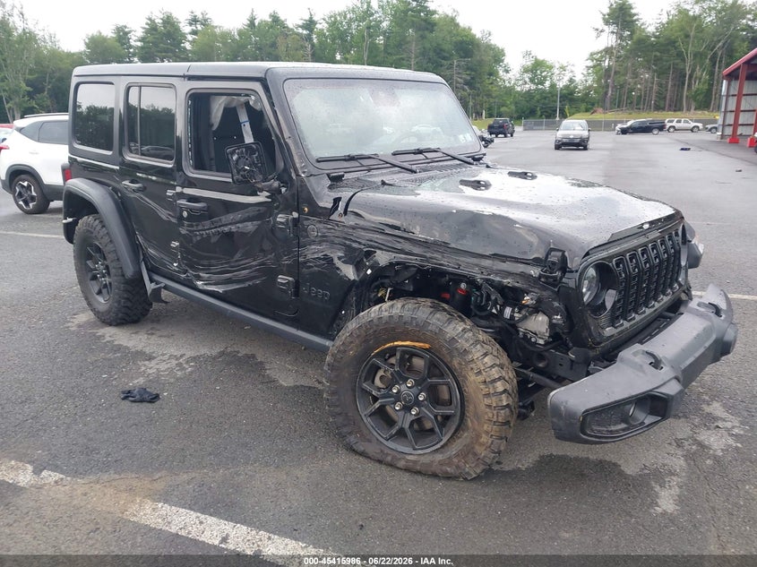 2025 JEEP WRANGLER 4-DOOR WILLYS 4X4 | 1C4PJXDN4SW516999 | UPCARS