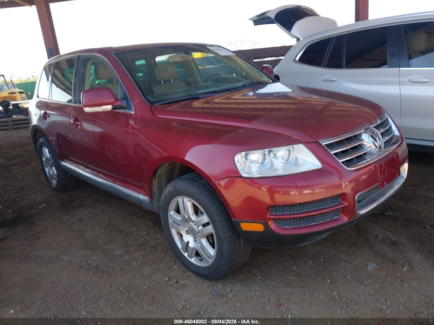 2004 VOLKSWAGEN TOUAREG V8 | WVGEM77L44D055838 | UPCARS
