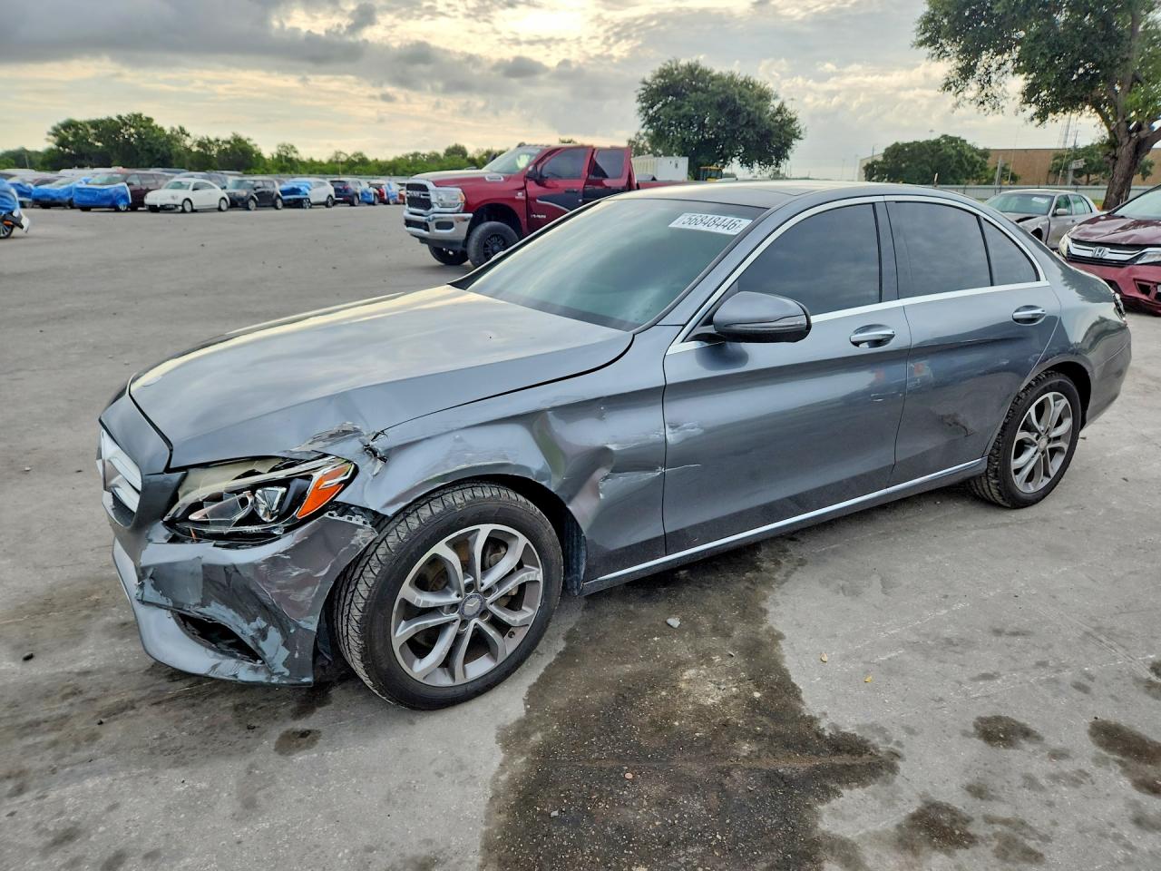 2017 MERCEDES-BENZ C-CLASS 300 4MATIC | 55SWF4KB0HU182437 | UPCARS