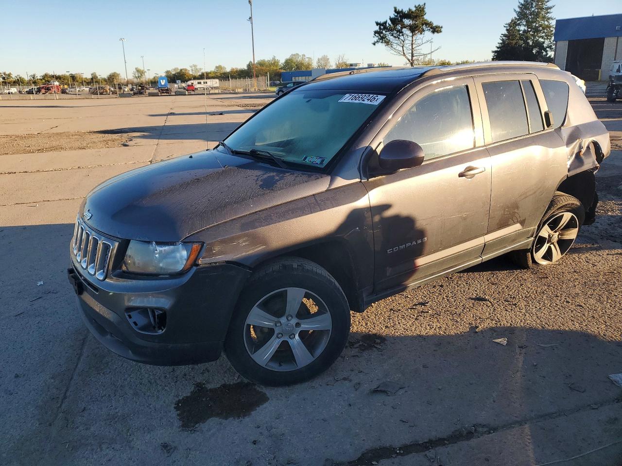 2017 JEEP COMPASS LATITUDE | 1C4NJDEB8HD192700 | UPCARS