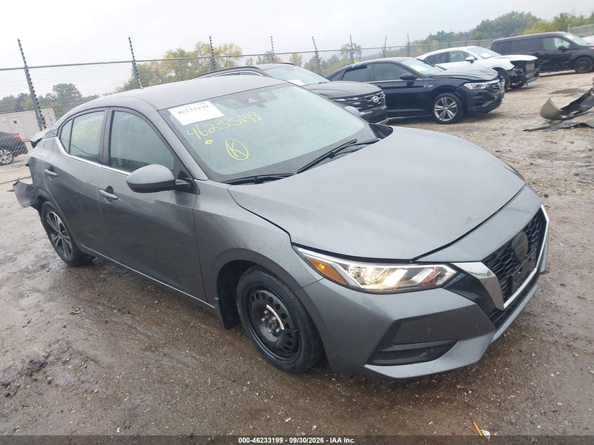 2022 NISSAN SENTRA SV XTRONIC CVT | 3N1AB8CV5NY250452 | UPCARS
