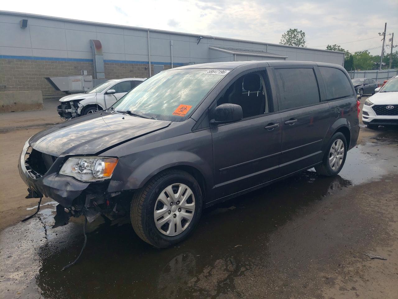 2016 DODGE CARAVAN SE | 2C4RDGBG4GR320064 | UPCARS