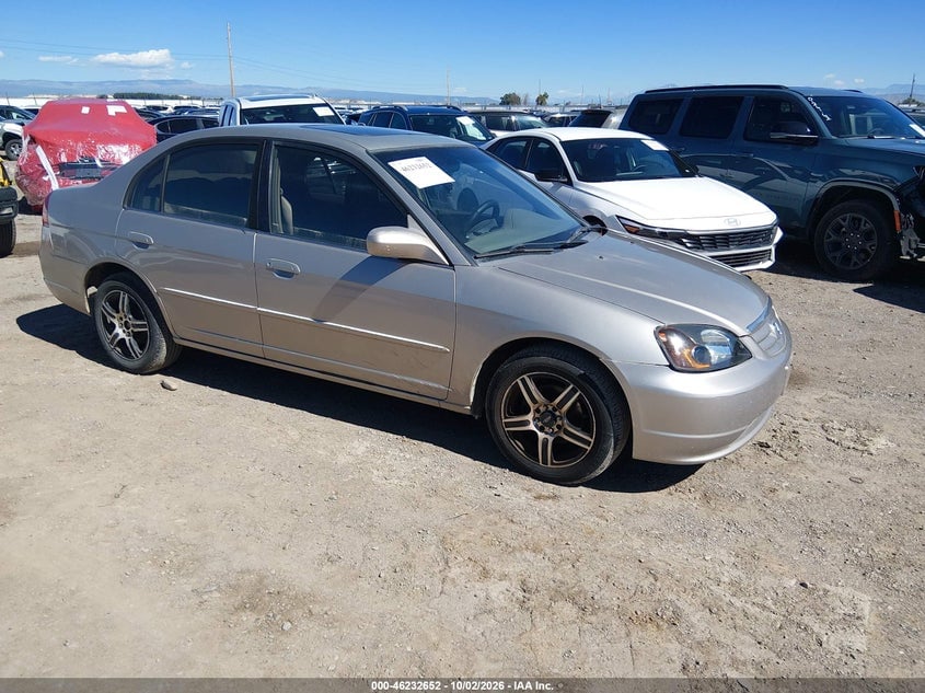 2002 HONDA CIVIC EX | 1HGES26812L015070 | UPCARS