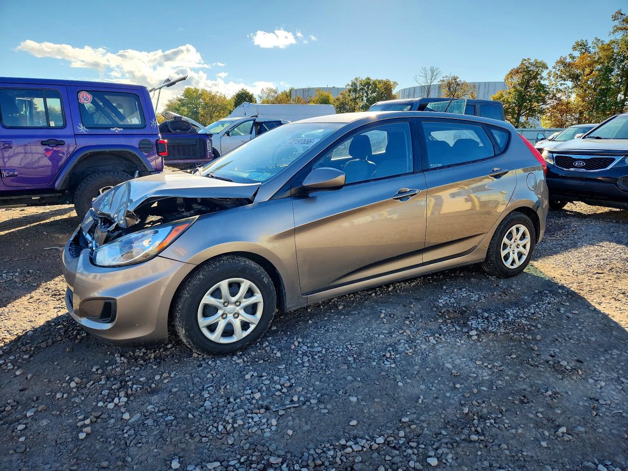 2012 HYUNDAI ACCENT GS | KMHCT5AE8CU021876 | UPCARS