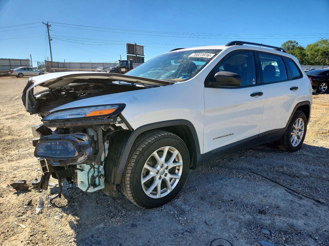 2016 JEEP CHEROKEE SPORT | 1C4PJLAB7GW127235 | UPCARS