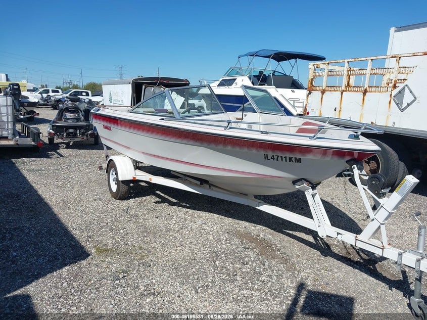 1986 RINKER V180 BOAT AND TRAILER | RNK197600686 | UPCARS