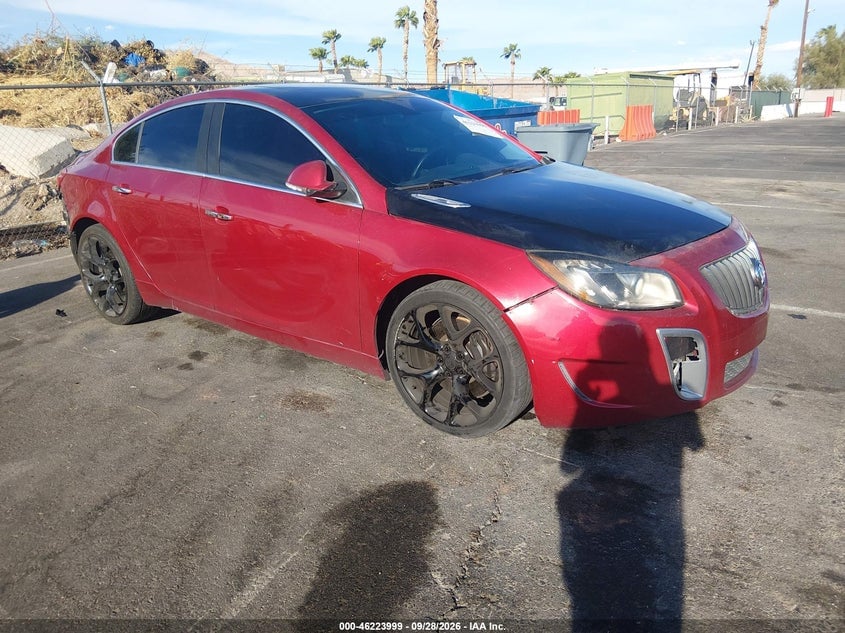 2013 BUICK REGAL GS | 2G4GV5GV5D9212737 | UPCARS