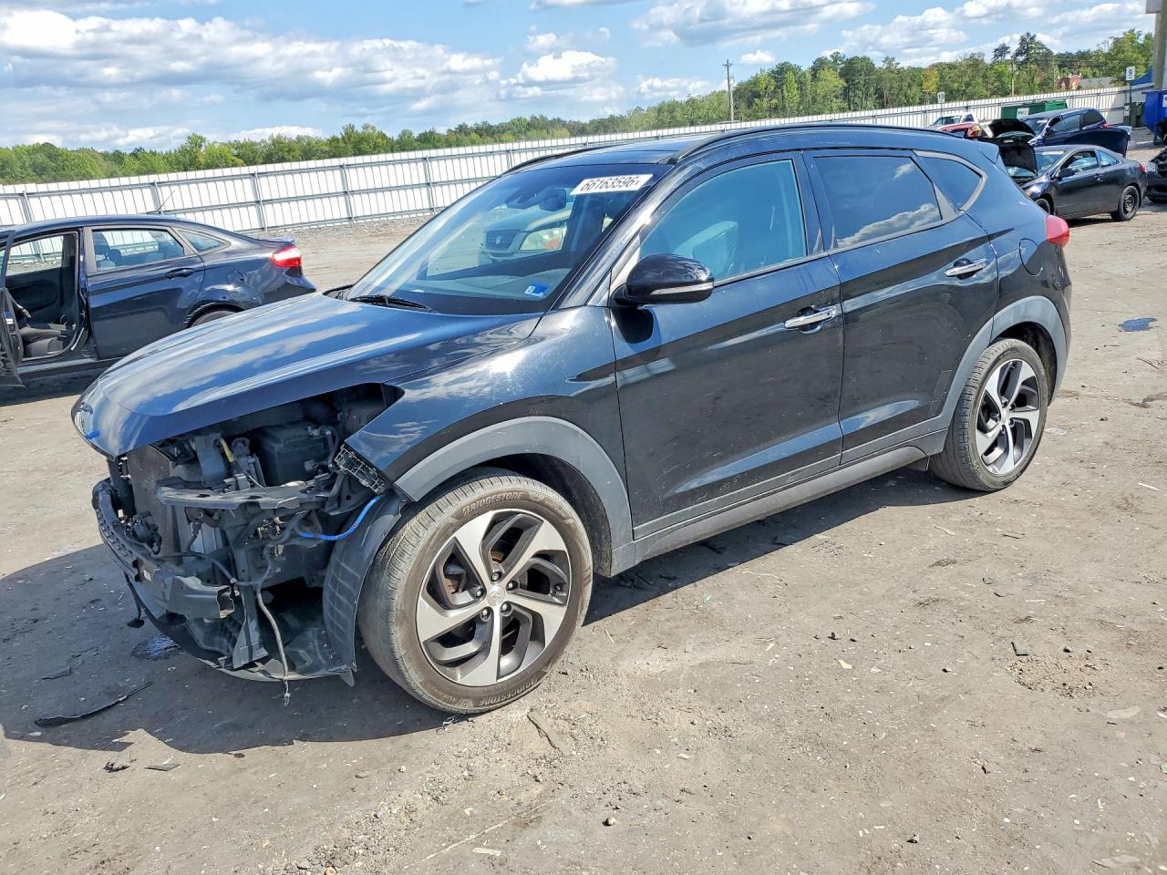 2016 HYUNDAI TUCSON LIMITED | KM8J3CA22GU133290 | UPCARS