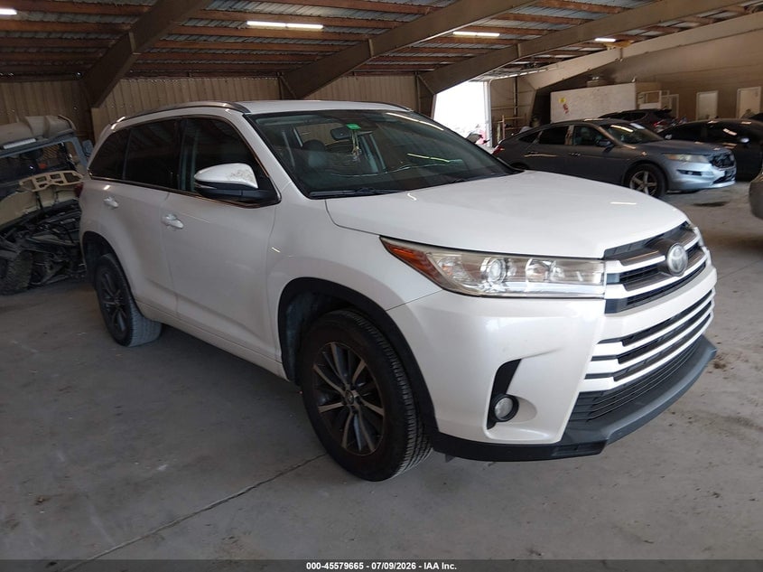 2017 TOYOTA HIGHLANDER XLE | 5TDKZRFH1HS218294 | UPCARS